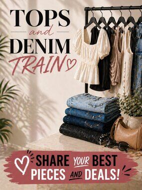 Sunday 3pm PST. Raid Train. Share 2 items Tops or Denim